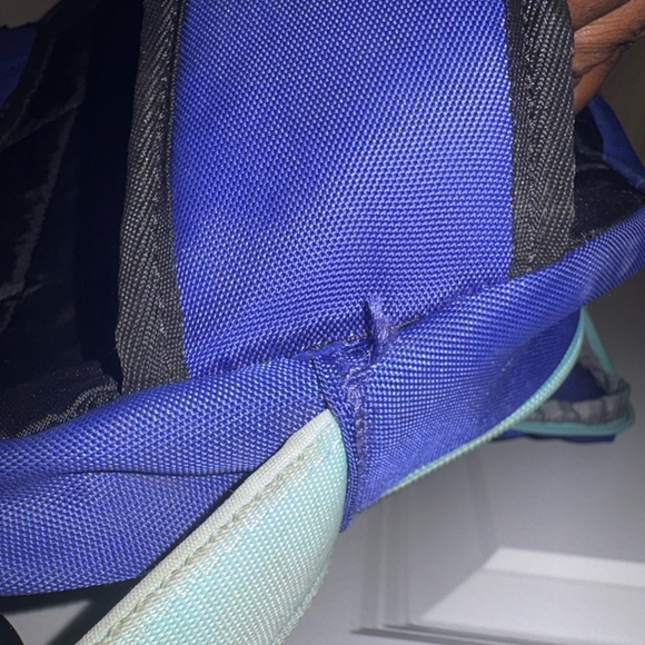Under Armour Royal Blue Backpack with Mint Accents - Picture 10 of 12